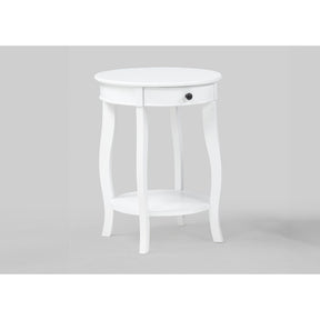  Crown Mark Occasional Tables Chairside Tables 4903WH IMAGE 1