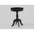  Crown Mark Occasional Tables Chairside Tables 4904BK IMAGE 1