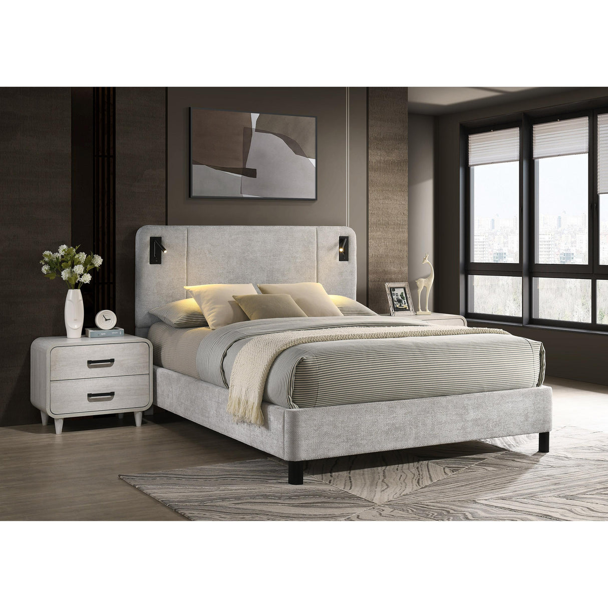  Crown Mark Beds King 5272LG-K-HBFB/5272LG-KQ-RAIL IMAGE 3