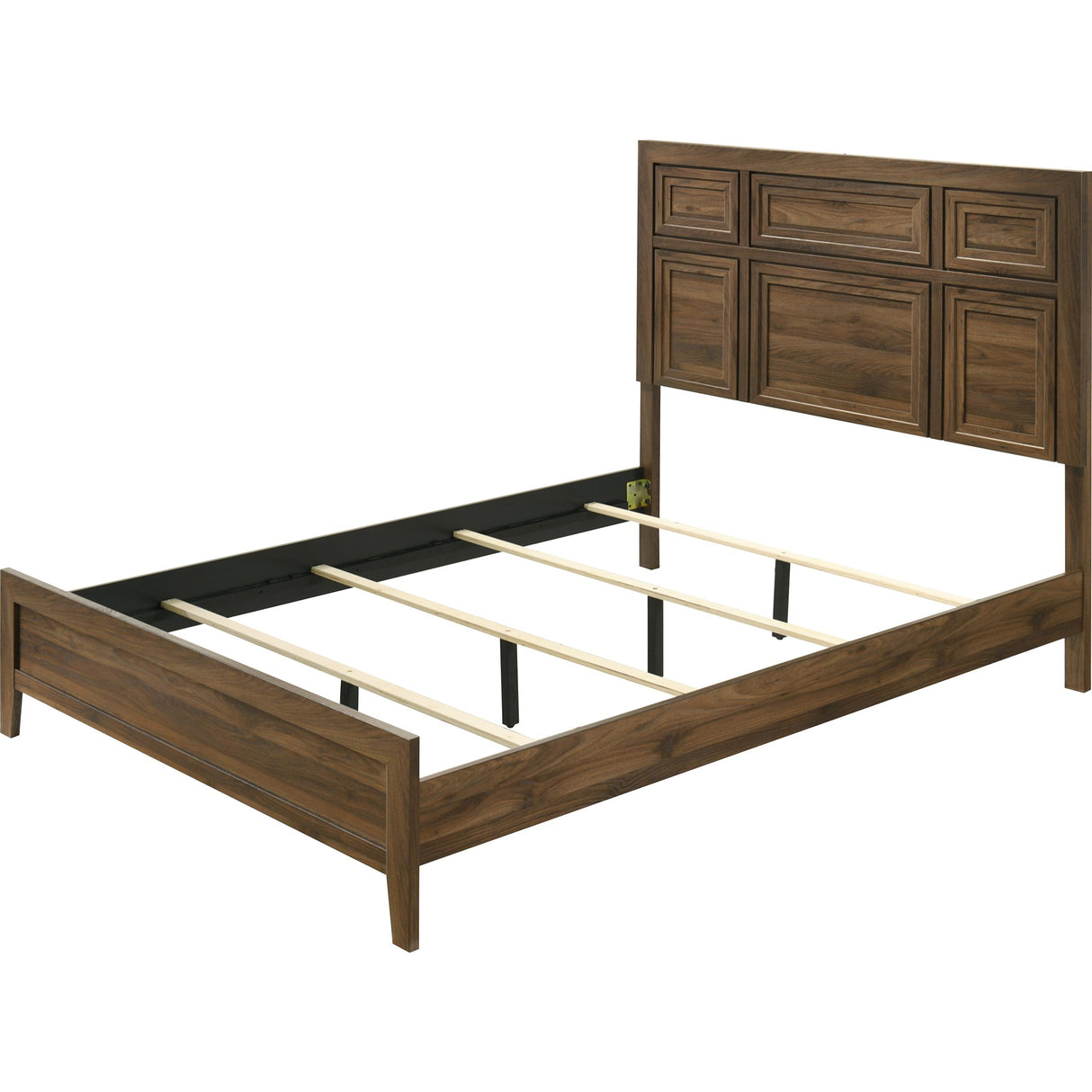  Crown Mark Lorraine Twin Panel Bed B6610-T-HBFB/B6610-FT-RAIL IMAGE 2
