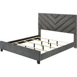  Crown Mark Zane King Upholstered Panel Bed B9275-K-HBFB/B9275-KQ-RAIL IMAGE 2