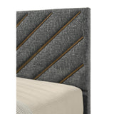  Crown Mark Zane Queen Upholstered Panel Bed B9275-Q-HBFB/B9275-KQ-RAIL IMAGE 4