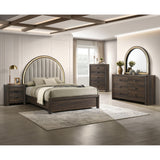  Crown Mark Noreen King Upholstered Panel Bed B9285-K-HBFB/B9285-KQ-RAIL IMAGE 4