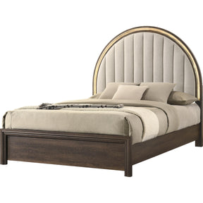  Crown Mark Noreen Queen Upholstered Panel Bed B9285-Q-HBFB/B9285-KQ-RAIL IMAGE 1