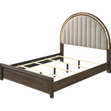 Crown Mark Noreen Queen Upholstered Panel Bed B9285-Q-HBFB/B9285-KQ-RAIL IMAGE 3