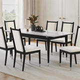  Furniture of America Maidstone FM32001BK-T Dining Table IMAGE 3