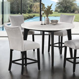  Furniture of America Sabro FM3330BK-PRT-5PC 5 Pc Counter Height Table Set IMAGE 2