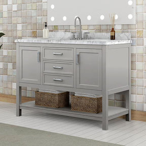  Furniture of America Reston TM-VS001GY-49 49" Vanity with Top/ Sink IMAGE 1