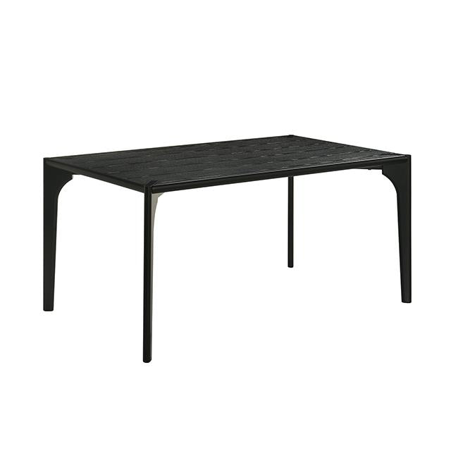  Furniture of America Amelio FM32009BK-T Dining Table IMAGE 1