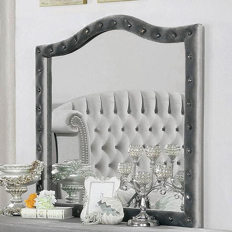  Furniture of America Alzir FM7150GY-M Mirror IMAGE 2