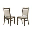  Furniture of America Coppet FM32005DW-SC-2PK Set Of 2 Side Chair IMAGE 1