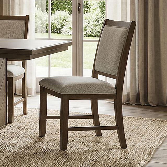  Furniture of America Casoria FM34008DW-SC-2PK Set Of 2 Side Chair IMAGE 1