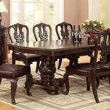  Furniture of America Bellagio CM3319T-7PC-FABRIC 7 Pc Dining Table Set IMAGE 9