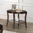  Furniture of America Orkdal FM40001BR-E End Table IMAGE 1