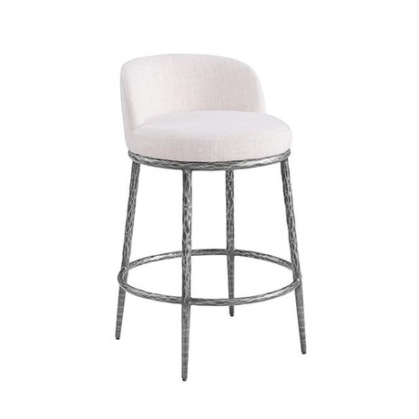  Furniture of America Rilva FM37014GY-PC Counter Height Stool IMAGE 1
