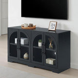  Furniture of America Halstead SL-AC8000BK-3A Console IMAGE 1