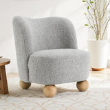  Furniture of America Karey FM-AC6010GY Accent Chair IMAGE 1