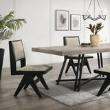  Furniture of America Tottenham FM3222BK-T Table IMAGE 1