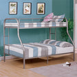  Furniture of America Finnerty CM-BK1032SV-TF-BED Twin/Full Bunk Bed IMAGE 1