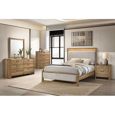  Furniture of America Elinora FM72023NT-Q-BED Queen Bed IMAGE 2