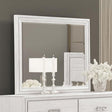  Furniture of America Basilone FM7440WH-M Mirror IMAGE 1
