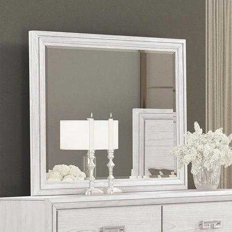  Furniture of America Basilone FM7440WH-M Mirror IMAGE 1
