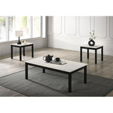  Furniture of America Findlay FM42900WH-3PK 3 Pc Table Set IMAGE 2