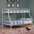  Furniture of America Finnerty CM-BK1032WH-TF-BED Twin/Full Bunk Bed IMAGE 1