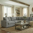  Furniture of America Crowle FM67010LG-SECT Sectional IMAGE 1