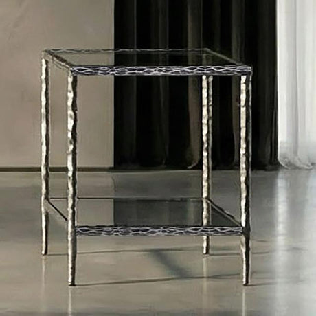  Furniture of America Helma FM47017GY-E-3A End Table IMAGE 1