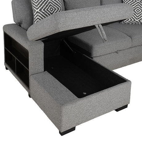  Furniture of America Chatham FM64005GY-SECT-L Sectional IMAGE 6