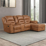  Furniture of America Septimus TM6028BR-SECT Sectional IMAGE 3