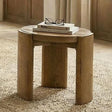  Furniture of America Poltimore FM4220WN-E End Table IMAGE 1