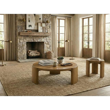  Furniture of America Poltimore FM4220WN-E End Table IMAGE 2