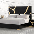  Furniture of America Goldsberg FM7425BK-EK-G-BED King Bed IMAGE 1