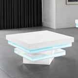  Furniture of America Anwar FM47009WH-C Square Cocktail Table IMAGE 1