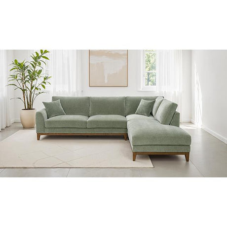  Furniture of America Watton FM64008GR-SECT-R Sectional IMAGE 2