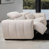  Furniture of America Thaddea CM9934WH-LV-PM-PK Power Loveseat IMAGE 1