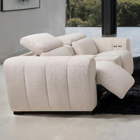  Furniture of America Thaddea CM9934WH-LV-PM-PK Power Loveseat IMAGE 1