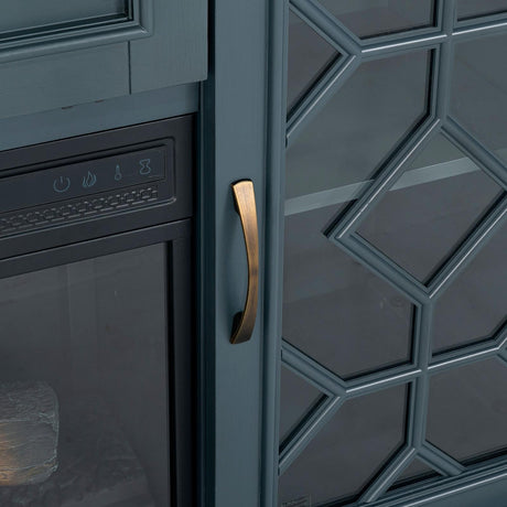  Furniture of America Fidel TM5002 74'' Tv Console with Electric Fireplace IMAGE 10