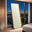  Furniture of America Myra FM-AC8013GD-M Floor Mirror IMAGE 1