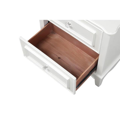  Furniture of America Naucalpan FM7456WH-N Nightstand IMAGE 4