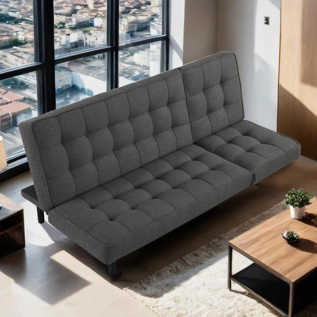  Furniture of America Naperville FM2802DG Futon Sofa IMAGE 3