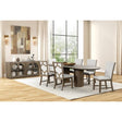 Furniture of America Clements FM3411AK-OT-9PC 9 Pc Dining Table Set IMAGE 1