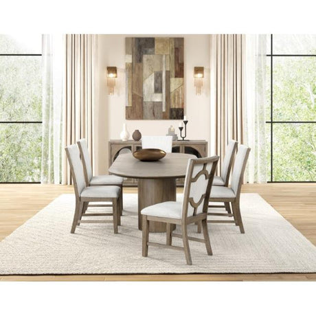  Furniture of America Clements FM3411AK-OT-9PC 9 Pc Dining Table Set IMAGE 2
