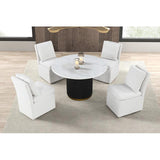 Furniture of America Varde FM3431WH-RT-5PC-00WH 5 Pc Dining Table Set IMAGE 2