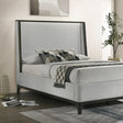  Furniture of America Kelso FM72008DG-Q-BED Queen Bed IMAGE 1