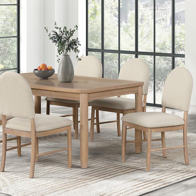  Furniture of America Rheinfall FM3426NT-T Dining Table IMAGE 5