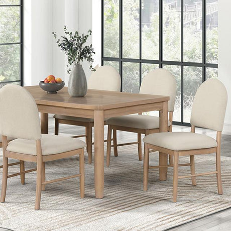  Furniture of America Rheinfall FM3426NT-T Dining Table IMAGE 5