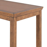  Furniture of America Daventry FM44000WN-ST-4PK Sofa Table with 3 Counter Height Stools IMAGE 4